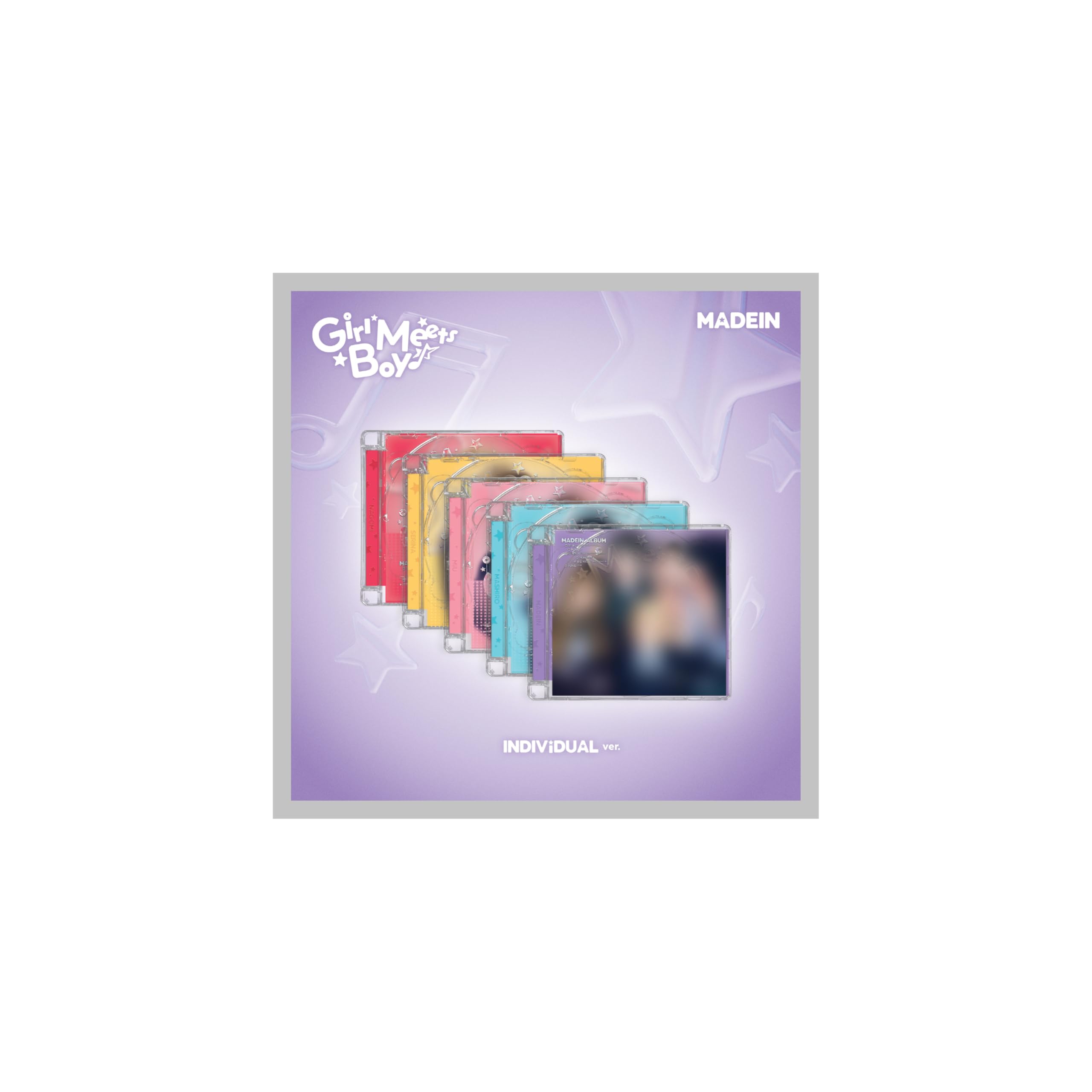 Amazon.com: MADEIN Girl Meets Boy 2nd Single Album with Tracking
